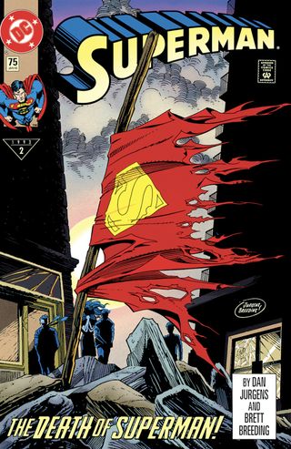 Superman #75 cover