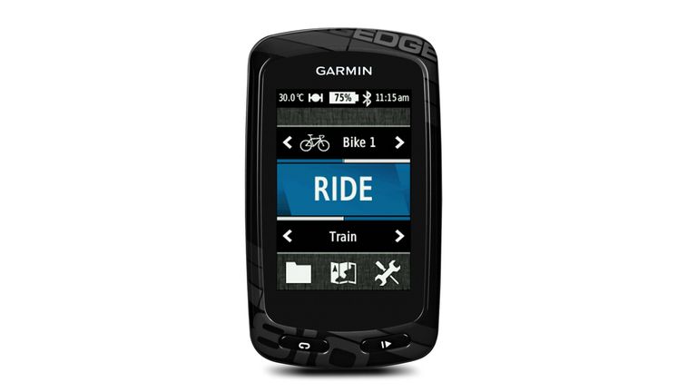 The computer: Garmin Edge 810