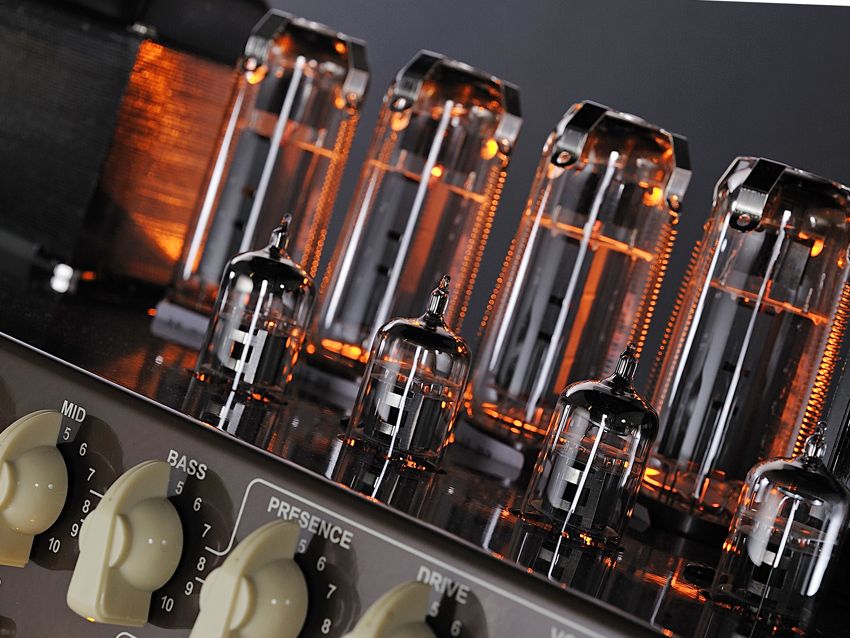 You can substitute 6L6 valves for the out-of-the-box EL34s if you prefer.