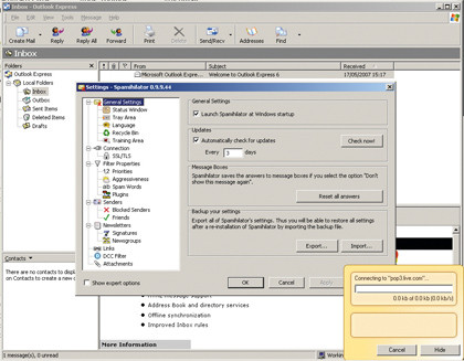 Outlook plugin