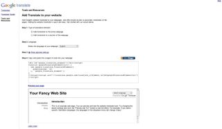 It’s easy to add Google Translate to a website