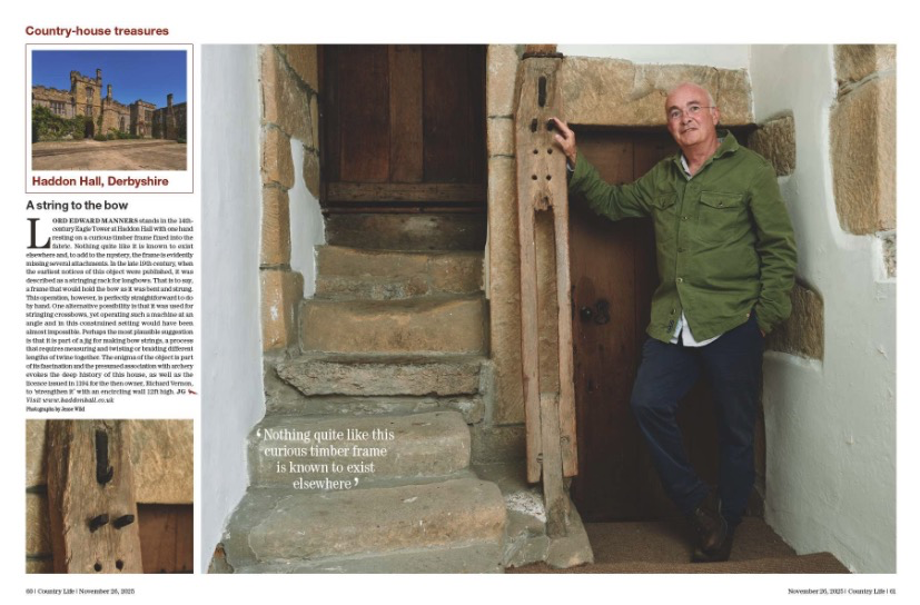 Spread from Country Life November 26, 2025