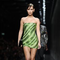 Bella Hadid Versace - Runway - Milan Fashion Week Fall/Winter 2020-2021