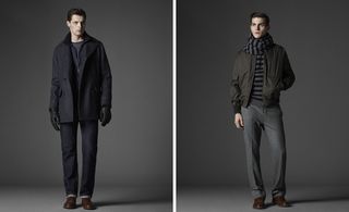 Alfred Dunhill A/W 2012 collection Alfred Dunhill A/W 2012 collection
