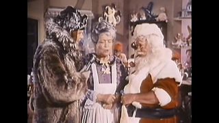 A still image from the film Santa Claus Conquers the Martians.