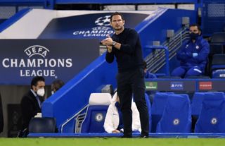 Frank Lampard's side drew with Sevilla in their Champions League opener