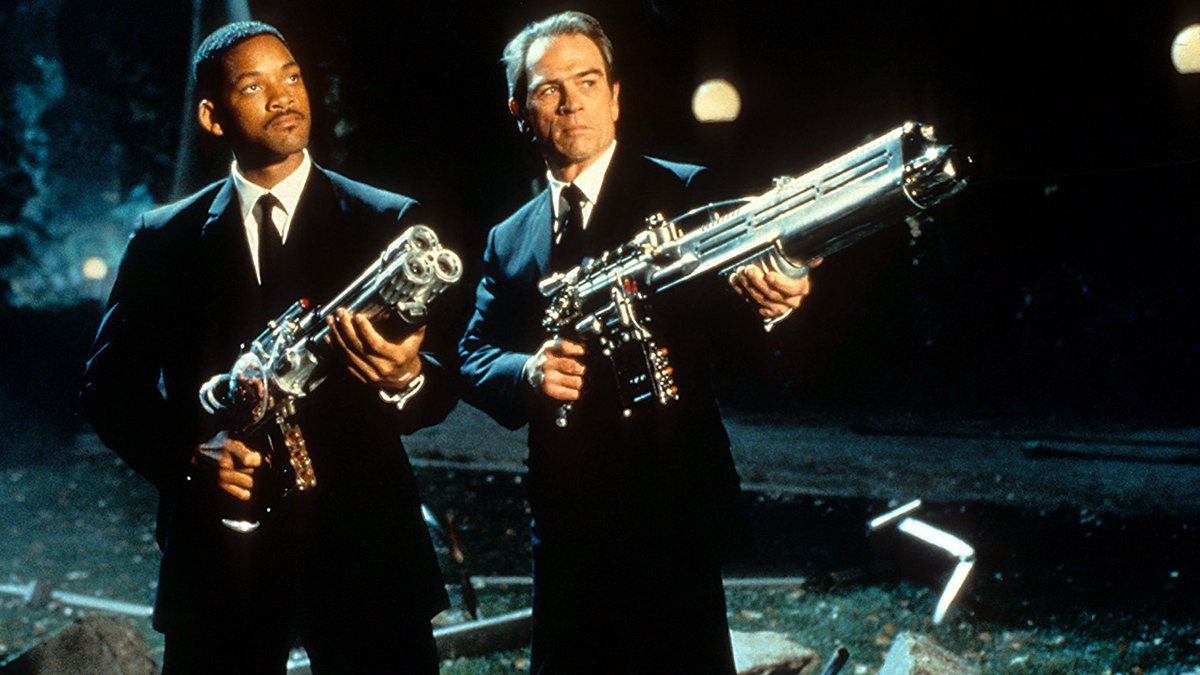 Will Smith and Tommy Lee Jones in Men in Black
