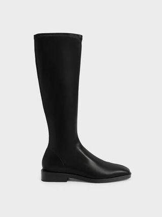 Sasky Knee High Flat Boots