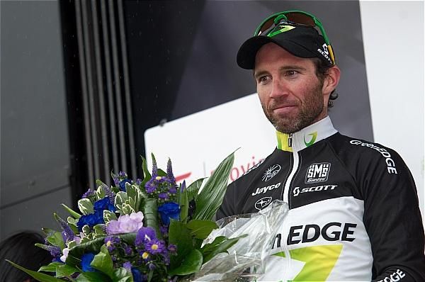 Second place finisher Michael Albasini (GreenEdge)