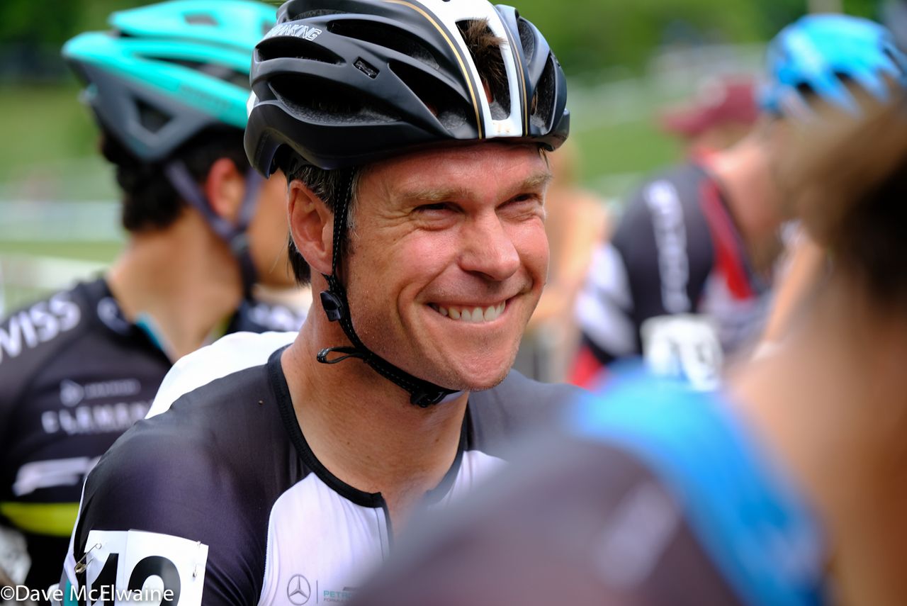 Jonathan Page (Fuji) at the start