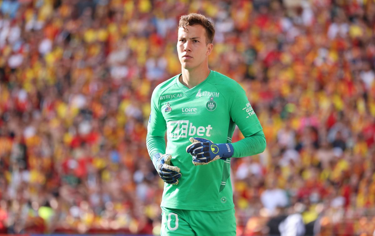 Saint-Etienne goalkeeper Etienne Green