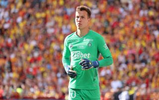 Saint-Etienne goalkeeper Etienne Green