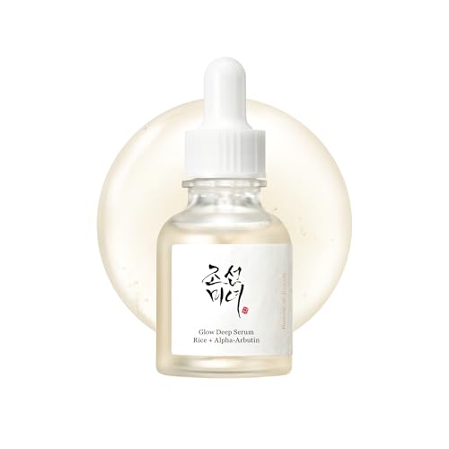 Beauty of Joseon Glow Deep Serum Rice Alpha-Arbutin for Uneven Dull Skin Tone, Daily Korean Skin Care for Men and Women 30ml, 1 Fl.oz