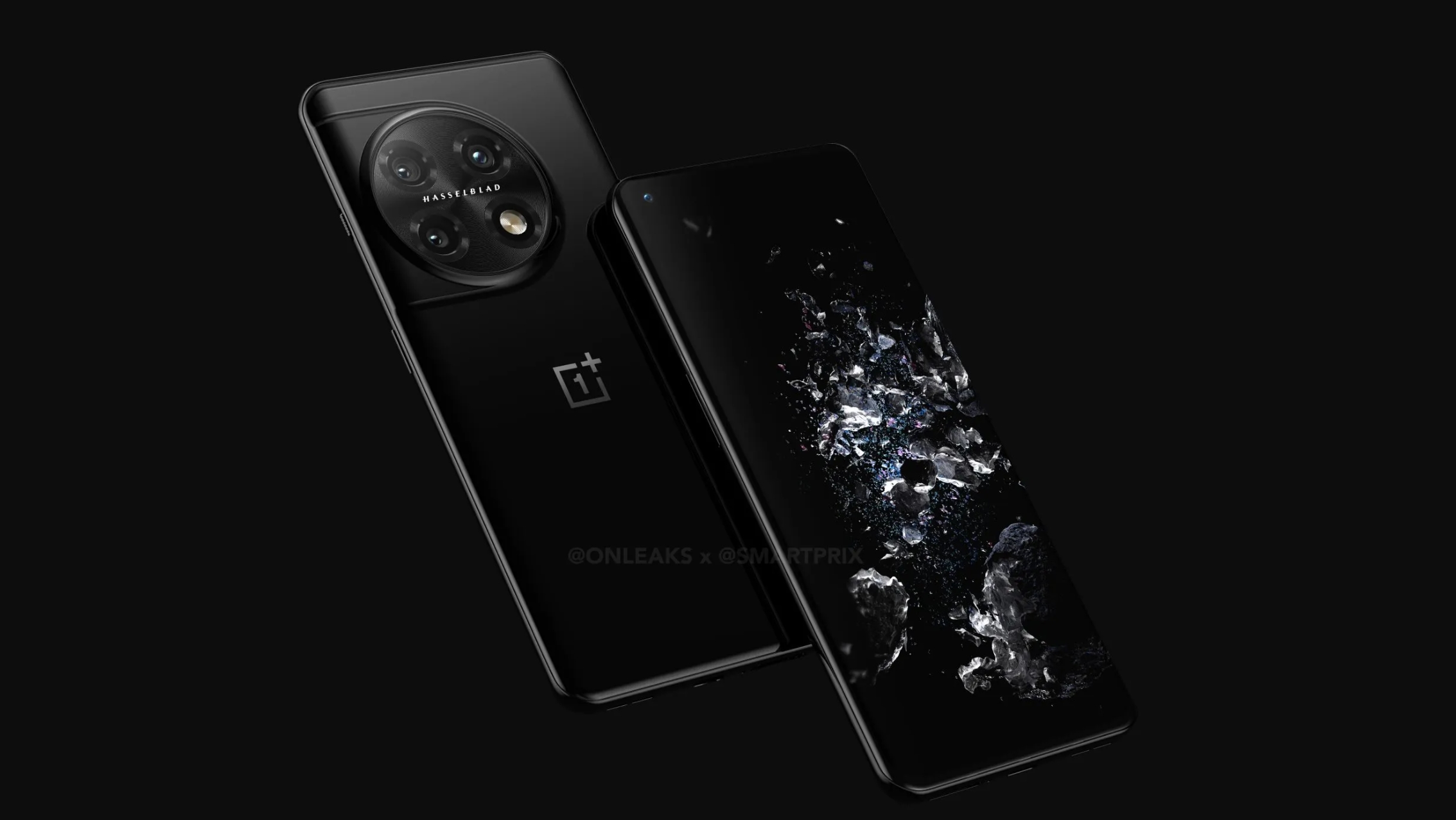 An unofficial render of the OnePlus 11 Pro