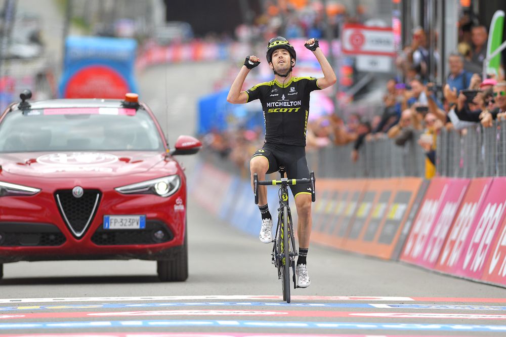 Mikel Nieve wins stage 20 at the Giro d'Italia