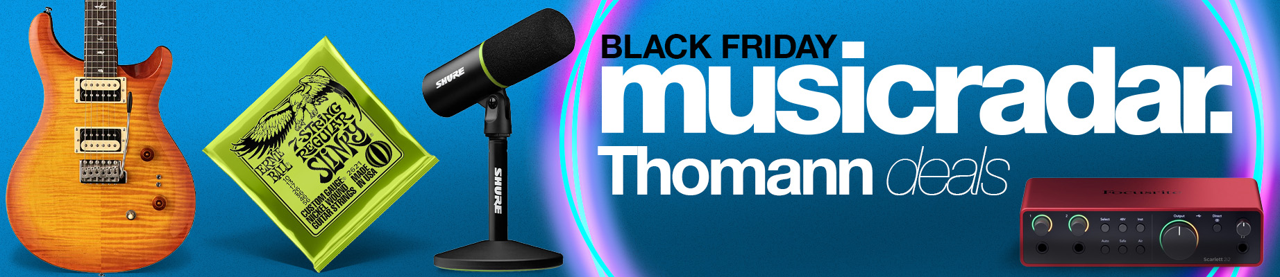 Thomann Black Friday deals 2025: The Cyber Week sale is now live!