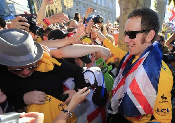 Brian Robinson has been hugely impressed at the achievements of Wiggins and Team Sky in 2012