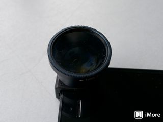 Olloclip with CPL attached