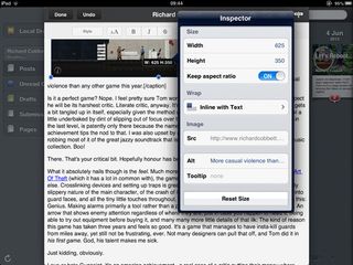 Posts app for iPad