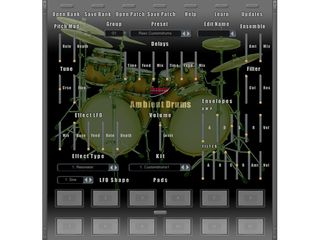 You can bolster the Ambient Drums sample library with additional soundpacks.