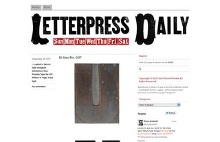 letterpress resources