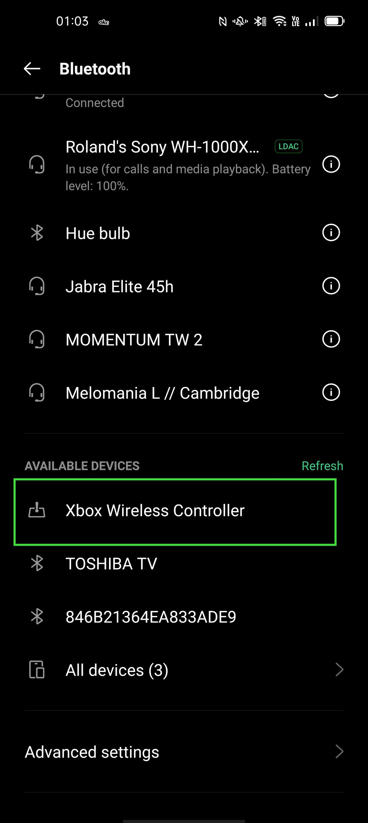 How to connect an Xbox Wireless Controller to Android Tom's Guide