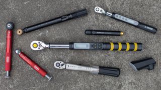 Group shot of best bike torque wrenches