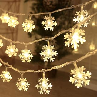 CESOF Christmas Snowflake lights