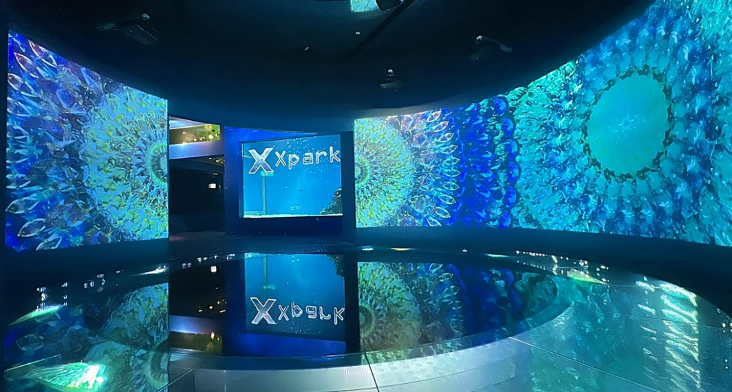 The new marine life/digital art exhibit powered by Christie.