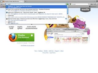 Firefox 5 search