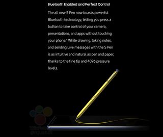 Samsung Galaxy Note 9 S Pen