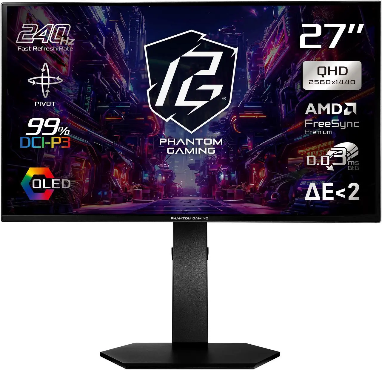 ASRock Phantom 27 QHD OLED