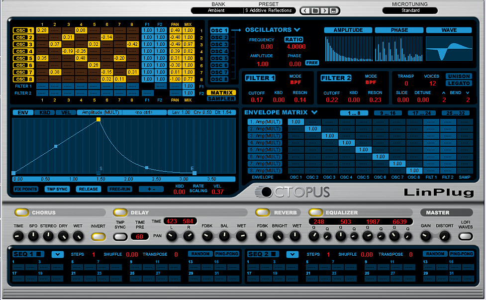 Octopus is a powerful and versatile synth-sampler.