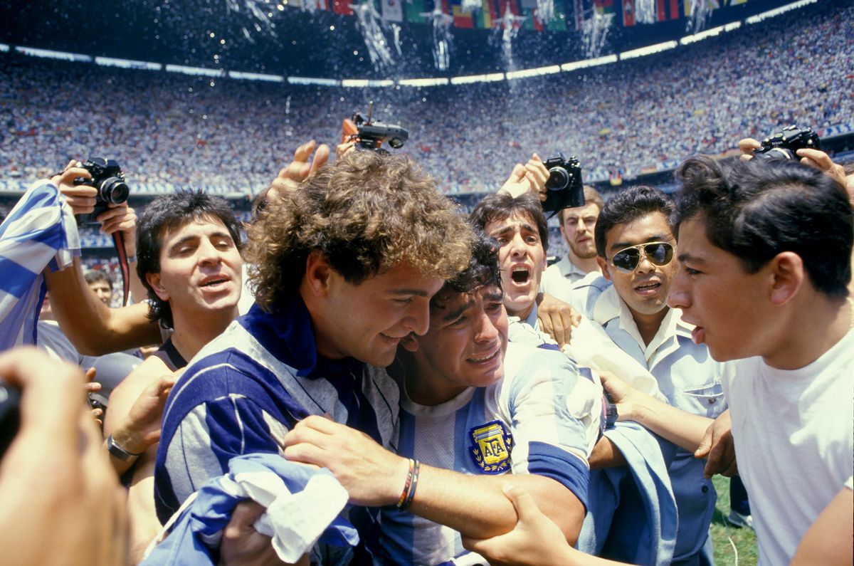 DIEGO MARADONA, 1986, STADE AZT&Egrave;QUE, MEXICO