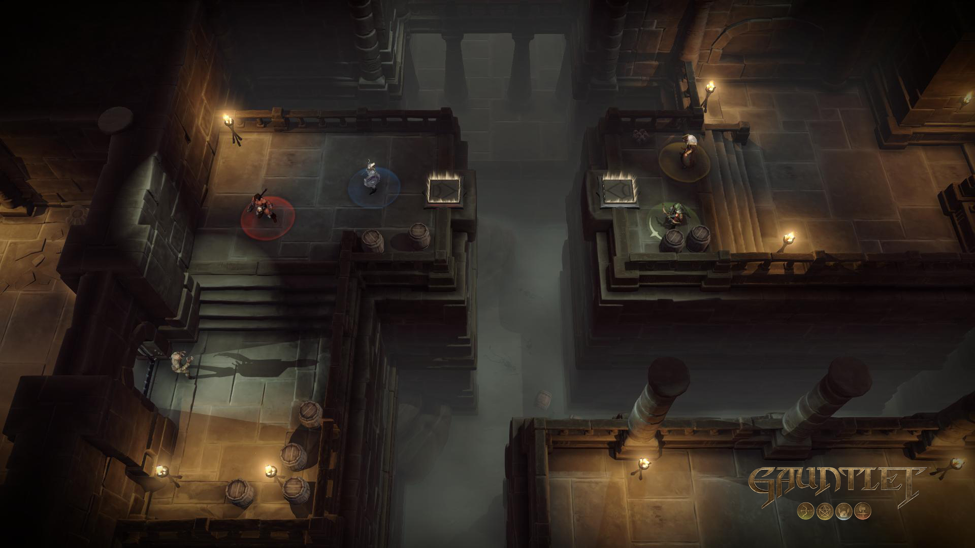 You're able to toss allies around thanks to a light friendly fire mechanic.