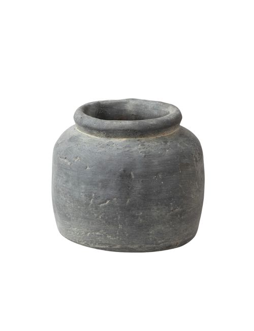 Distressed Rustic Concrete Vase