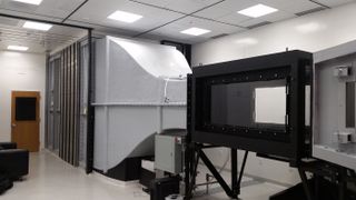 This wind tunnel could reveal some of birds' flight secrets.