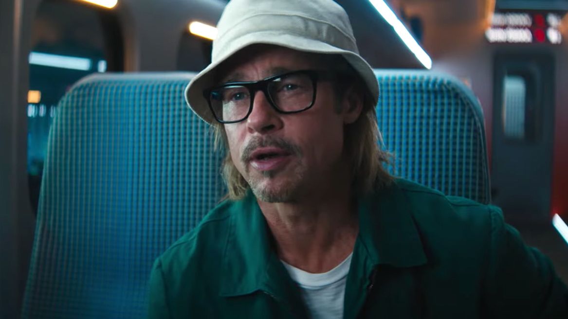 Brad Pitt as Ladybug in Bullet Train