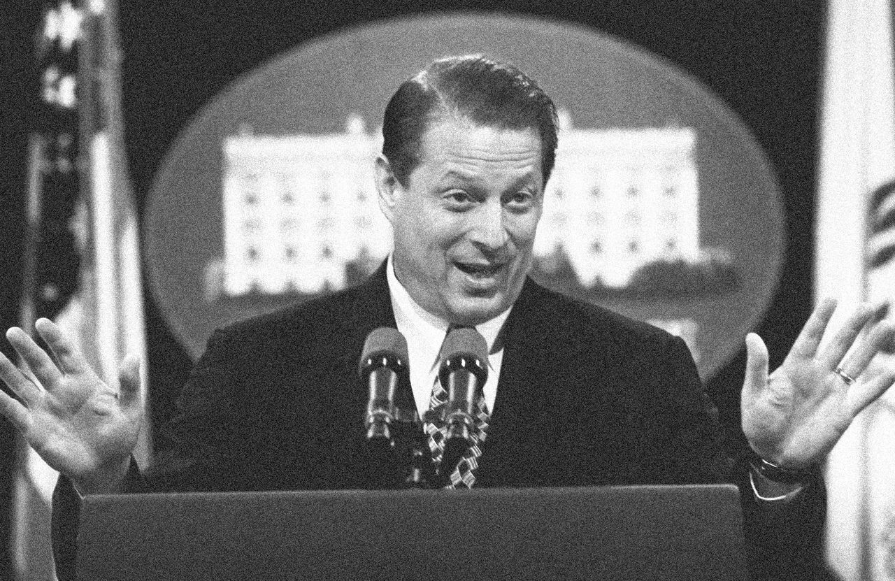 Al Gore lost the 2000 election.