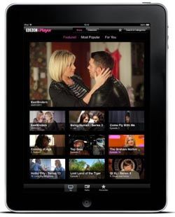 BBC iPlayer for iPad app
