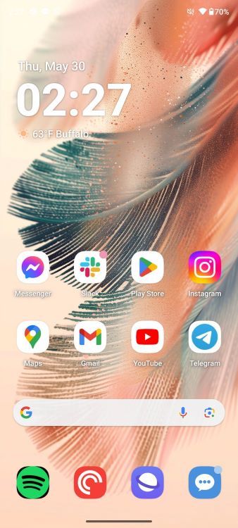 Spotify updated icon on Android