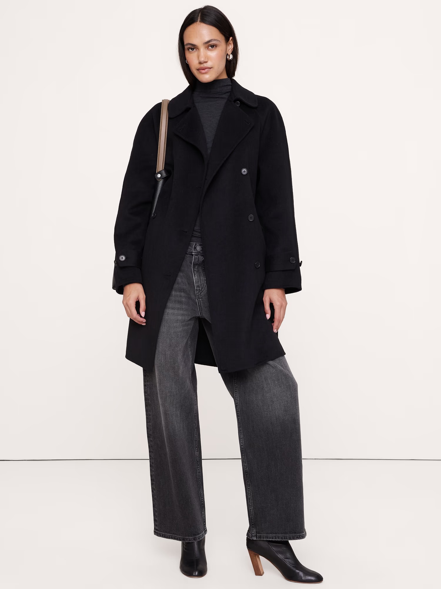 Banana Republic, Archive Reissue Double-Faced Cape-Back Trench Coat