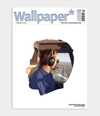 American artist Doug Aitken created 3 Wallpaper* magazine cover designs based on signs in the American West for the November 2020 issue