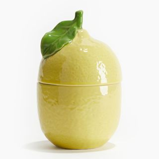 H&M Home Lemon-shaped stoneware jar