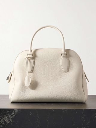 India Textured-Leather Tote