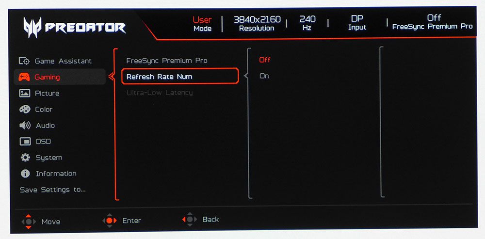 Acer Predator X32 X3