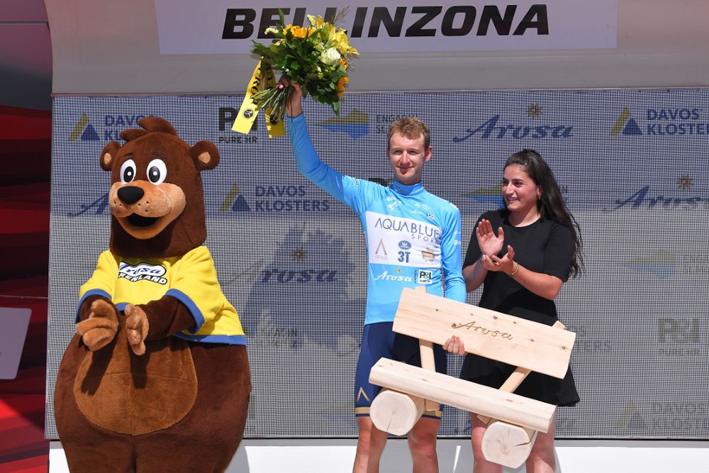 Tour de Suisse mountains classification winner Mark Christian