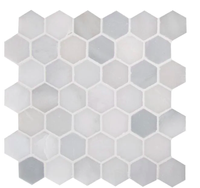 MSI Greecian White Hexagon Marble Tile $11.19 $8.95/sq.ft | Home Depot