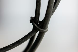 Zip tie holding cable together