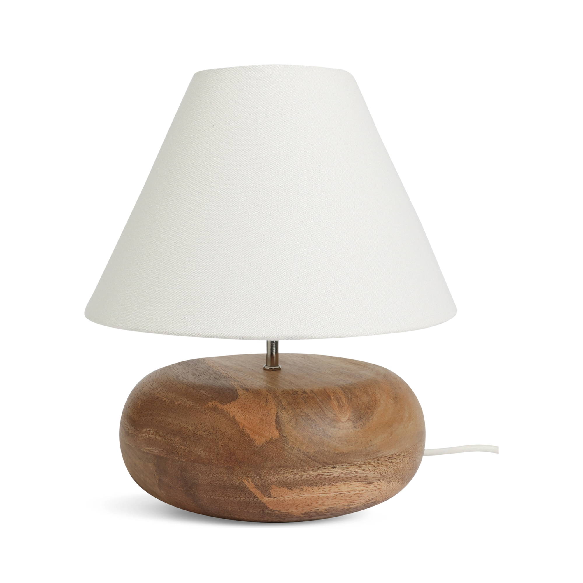 Habitat, Pebble Mango Wood Table Lamp